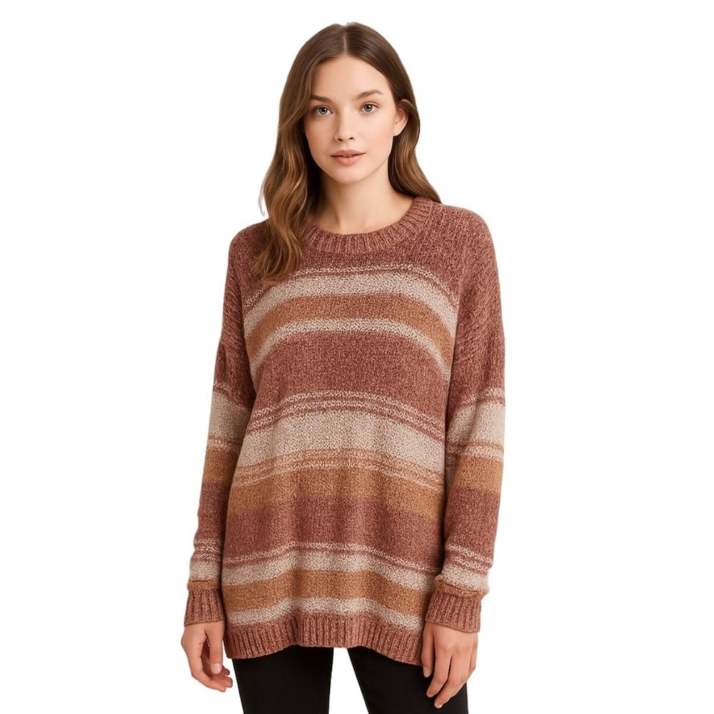 EUC American Eagle Oversized Striped Sweater